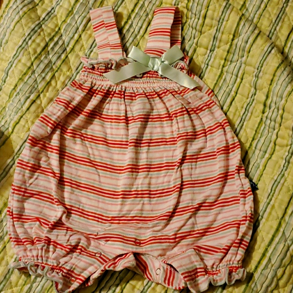 Kickee Pants 3-6 month jumper stripes